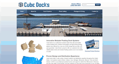Desktop Screenshot of cubedocks.com